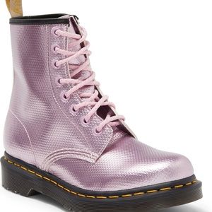 Dr. Martens 1460 Vegan Aluminix Embossed Combat Boot